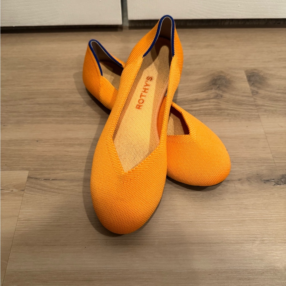 Rothy's Bright Orange Women's Flats
